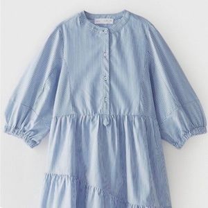 Zara Girls Dress 💙🤍 - Size 9